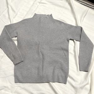 Saks fifth avenue cashmere mock neck sweater size Medium